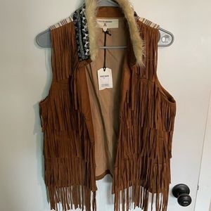 Miss Me fringe vest